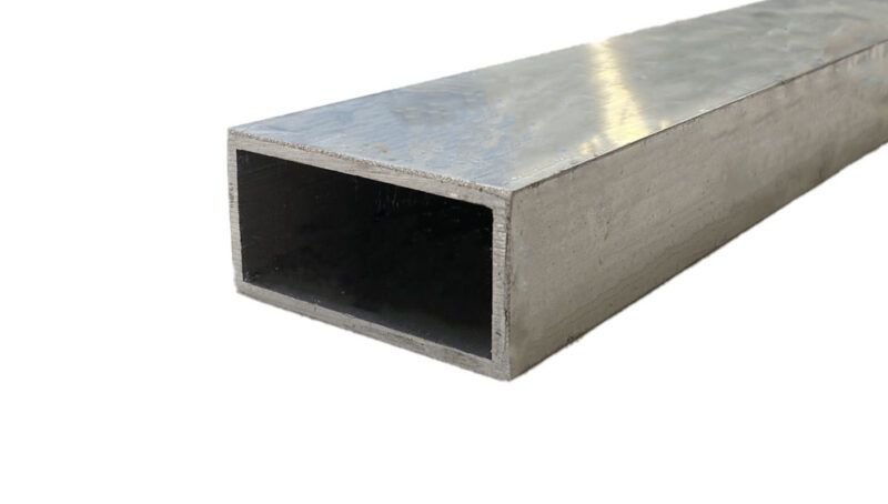 rektangulær aluminium rør